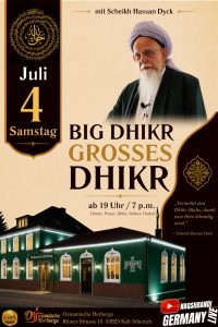 Fler Big Dhikr — Sat. 04.06. from 7 PM at Osmanische Herberge Kall