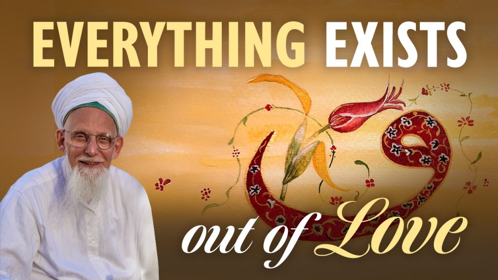 Thumbnail of the Sohbat „Everything Exists out of Love“ of Sheikh Hassan.